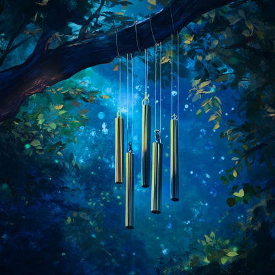 episode Wind Chimes and Leaves | Peaceful Ambience for Sleep artwork