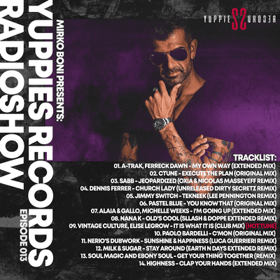 episode Mirko Boni presents: Yuppies Records Radioshow 013 | Mirko Boni artwork