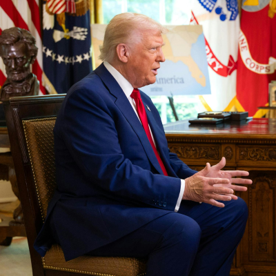 episode Exclusive: One-on-One with President Trump artwork