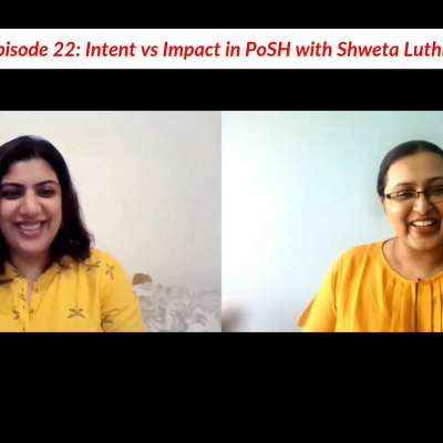 episode Voice - The SASHA PoSHcast Episode 22: Intent vs Impact in PoSH artwork