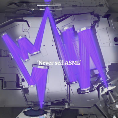episode 'Never sell ASML' artwork