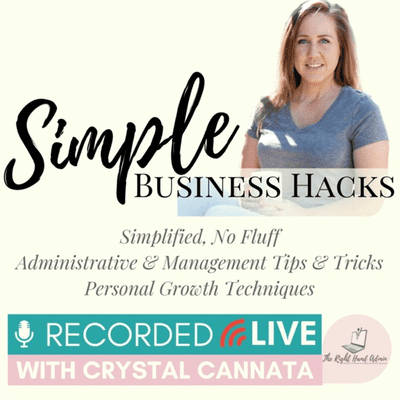 Simple Business Hacks by The Right Hand Admin