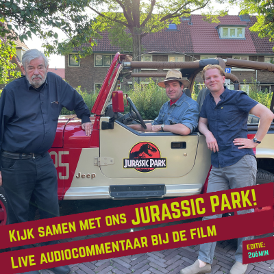 episode Kijk samen met ons JURASSIC PARK - live audiocommentaar - (let op, versie: film 2u6min) artwork