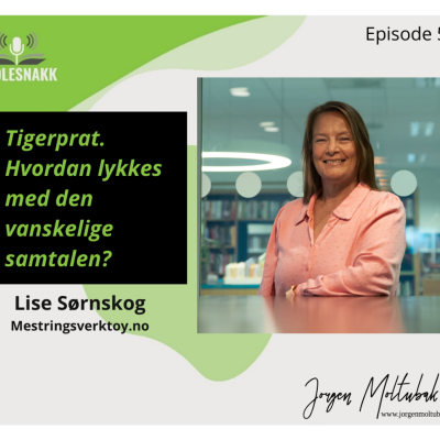 episode SS 59: Tigerprat om den utfordrende samtalen. Gjest: Lise Sørnskog artwork