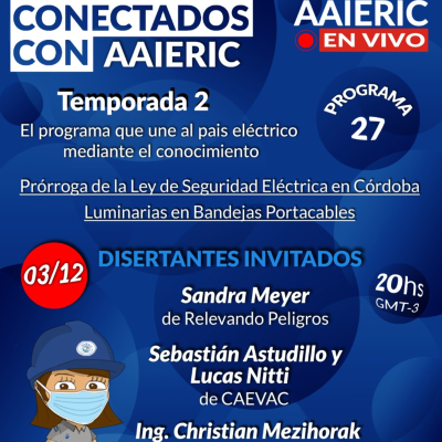 episode Conectados con AAIERIC – Festejamos el Cumpleaños de AAIERIC - Temporada 2 - Programa 26 artwork