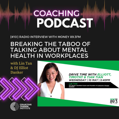 episode [#10] Radio Interview: Breaking the Taboo of Talking about Mental Health in Workplaces artwork