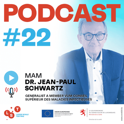 episode Podcast 22 mam Dr. Jean-Paul Schwartz artwork