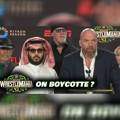 episode WM 43 en Arabie Saoudites, On Boycotte ? Preview Wrestlepalooza + AEW ALL Out. artwork