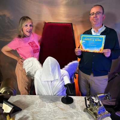 episode Here Lies Reverend Richard Coles artwork