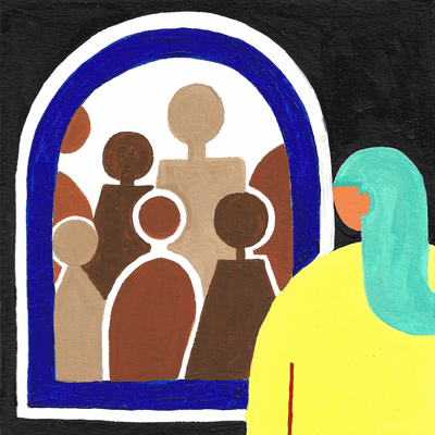 episode Muslim Girls Fence: Re-imagining Care Ep2 "Being held by a community" artwork