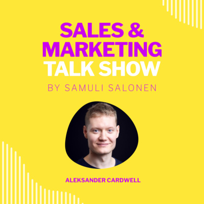 episode #91 Product Marketing with Aleksander Cardwell from Supermetrics artwork