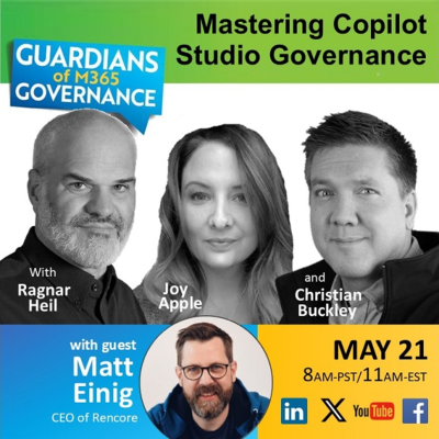 episode Mastering Copilot Studio Governance artwork