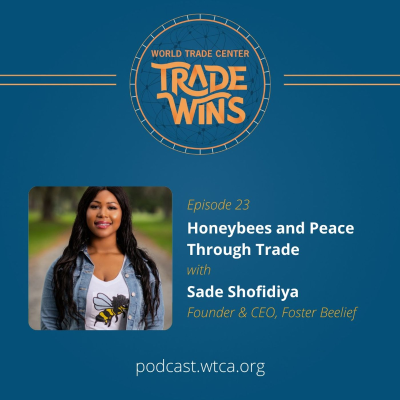 episode 23: Honeybees and Peace Through Trade with Sade Shofidiya artwork