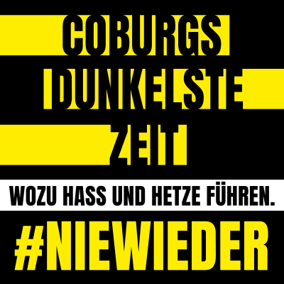 Coburgs dunkelste Zeit