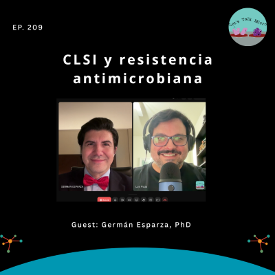 episode 209: CLSI y resistencia antimicrobiana (In Spanish) artwork