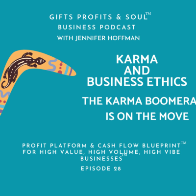 episode Karma Time and Business Ethics artwork