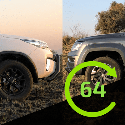 episode 64. Fortuner Epic Black vs. Amarok Dark Label artwork