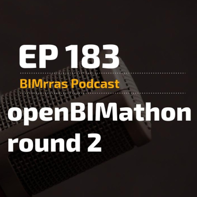 episode 183 openBIMathon round 2 artwork