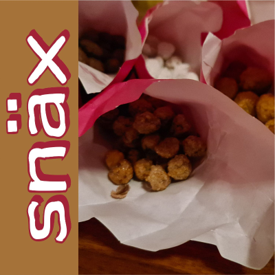 snäx - Der Knabberpodcast | Snacks und Knabbereien aus aller Welt - 059 XXL | Gebrannte Mandeln und Nüsse vom Weihnachtsmarkt | Deutschland