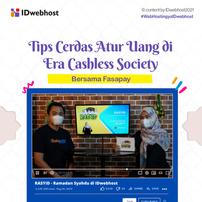 episode Tips Cerdas Atur Uang di Era Cashless Society bersama FasaPay - RASYID Eps 27 artwork