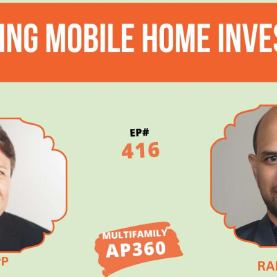 episode EP#416 Mastering Mobile Home Investments with Kevin Bupp artwork