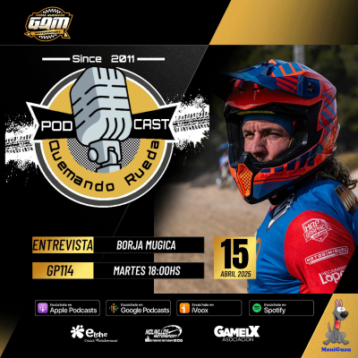 episode T6 - GP114 / Entrevista a Borja Mugica piloto Campeón de España Master de Motocross artwork