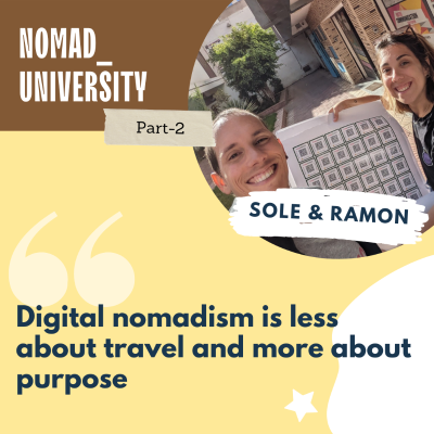 episode 96. Redefining Nomadism: Insights into Community, Coliving, and Japan artwork