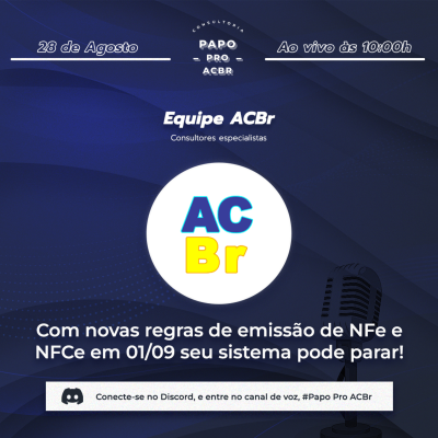 episode Com novas regras de emissão de NFe e NFCe em 01/09 seu sistema pode parar! artwork