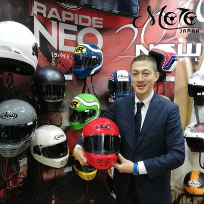episode Arai Helmets explained by Arai Akihito artwork