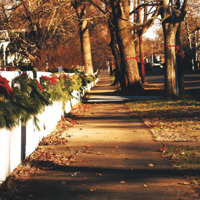 episode Fall Ambience: Neighborhood Skipping Leaves - 9 Hours Sleep Sound artwork