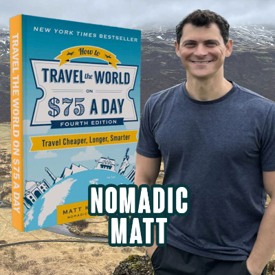 episode 359 NOMADIC MATT: Is it Possible to Visit Iceland on a Budget? artwork