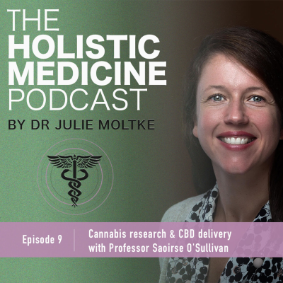 episode E9 Cannabinoid Research & CBD Delivery with Professor Saoirse O’Sullivan artwork