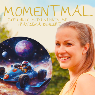 episode Einschlafmeditation für Kinder "Mit dem Rennauto ins Traumland" artwork