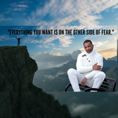 episode "Everything you want is on the other side of fear." artwork