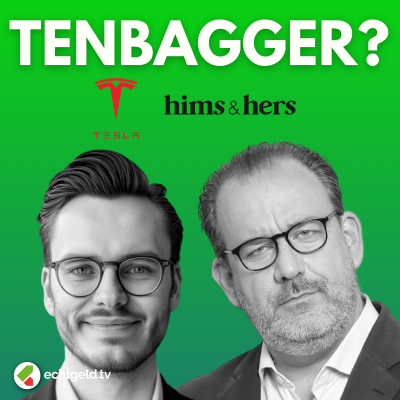 episode egtv #423 Tesla vor dem KI-Breakout? | Hims & Hers: Gesundheitsaktie mit 100x-Potenzial? | 7+3 mit Max Rahn artwork