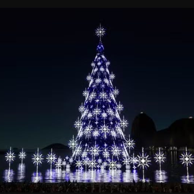episode Árvore de Natal na Praia de Botafogo faz 'uma homenagem ao Rio', comenta diretor de empresa que produziu a atração artwork