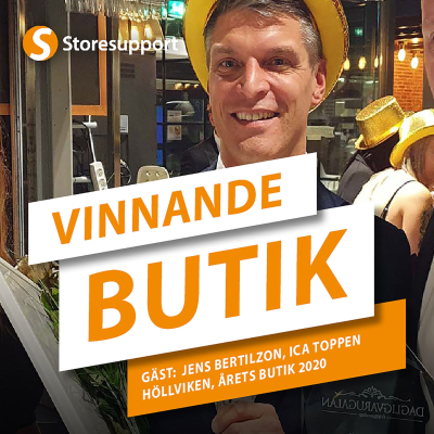episode Vinnande Butik med Jens Bertilzon, handlare, ICA Toppen Höllviken artwork
