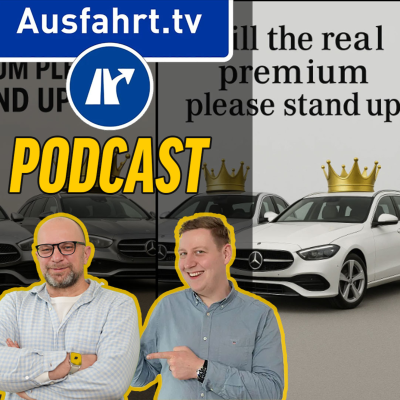 episode Mercedes ist für uns noch Premium. Der Citroen C5 ein preiswertes Auto. artwork