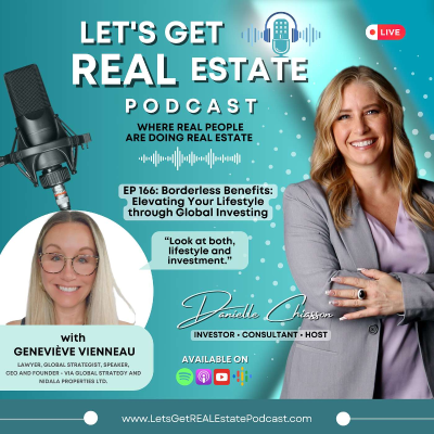 episode Borderless Benefits: Elevating Your Lifestyle through Global Investing with Genevieve Vienneau Ep. 166 artwork