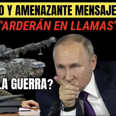 episode PUTIN LANZA NUEVO Y AMENAZANTE MENSAJE: “Arderán en llamas” | ¿Se recrudece la guerra? artwork