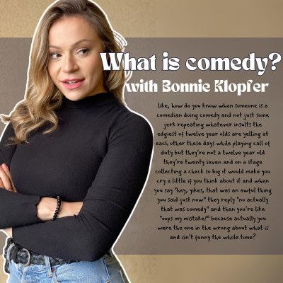 episode What is comedy? with Bonnie Klopfer artwork