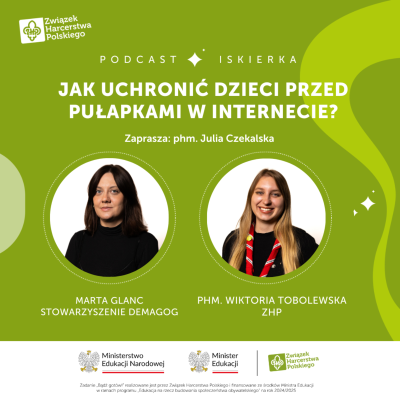 episode #25 Jak uchronić dzieci przed pułapkami w Internecie? I Iskierka od ZHP artwork