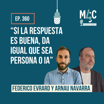 episode La revolución de los chats con IA en eCommerce, con PcBox y Oct8ne [360] artwork