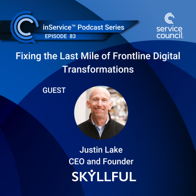 episode EP83 - Fixing the Last Mile of Frontline Digital Transformation w/ Justin Lake, Skyllful artwork