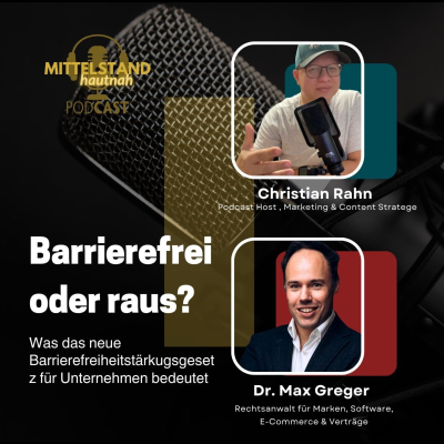 episode Barrierefrei oder raus? Was das neue Barrierefreiheitstärkungsgesetz für digitale Angebote bedeutet - Folge 123 artwork