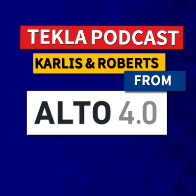 episode Tekla Podcast #5 - Alto ERP for Precast Fabricators (Karlis and Robert from UPB) artwork