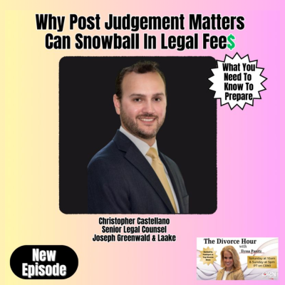 episode Why Legal Fees Can Snowball in Post Judgement Matters artwork