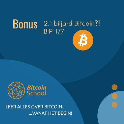 episode Bonus - Binnenkort 2.1 biljard Bitcoin?! BIP-177 | In het kort artwork