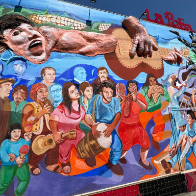 episode Fighting fascism can be fun: La Peña celebrates 50 years of creative struggle artwork