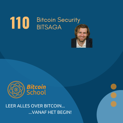 episode Les 110 - Bitcoin Security - Hoe veilig zijn jouw bitcoin? In gesprek met "Mr. Multisig" artwork